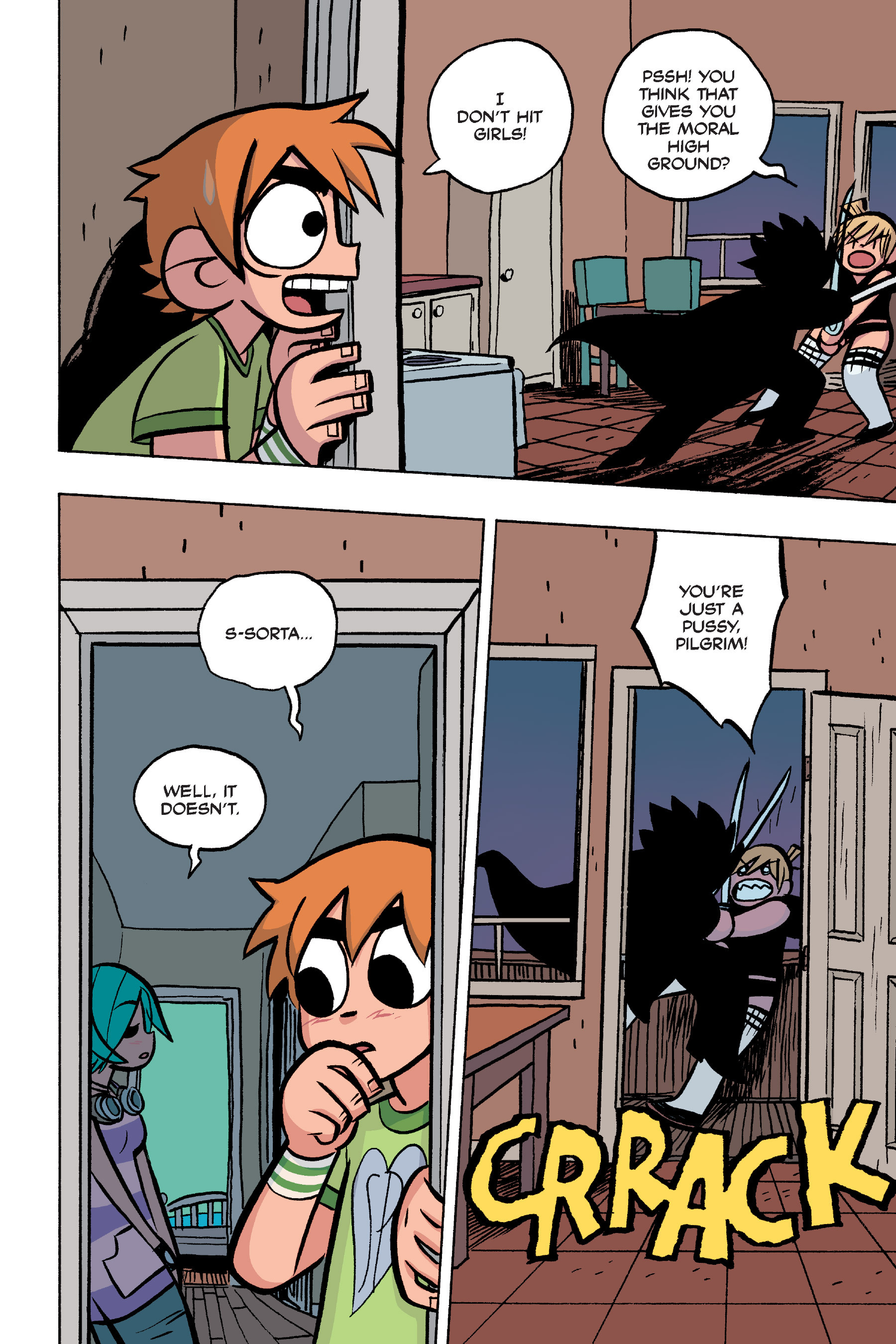 Read online Scott Pilgrim comic -  Issue #4 - 176