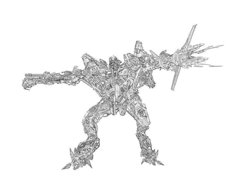 Transformers Fall of Cybertron Starscream Jet Surfing