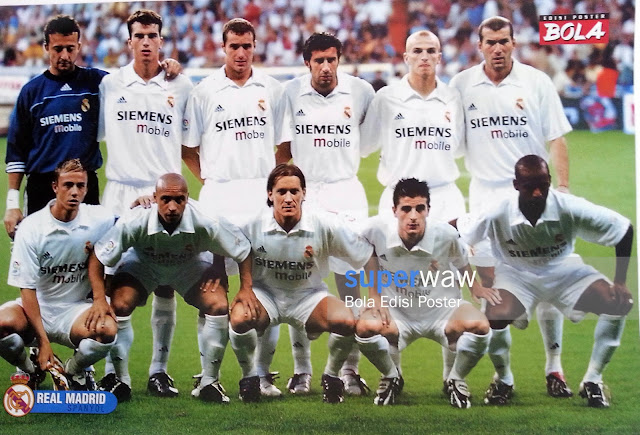 Poster Tim Real Madrid