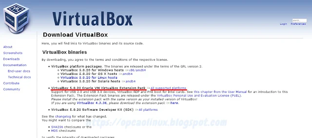 VirtualBox - Downloads