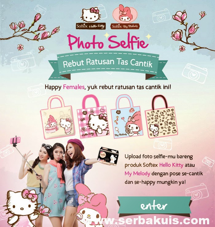 Softex Photo Selfie Contest Berhadiah Ratusan Tas Cantik