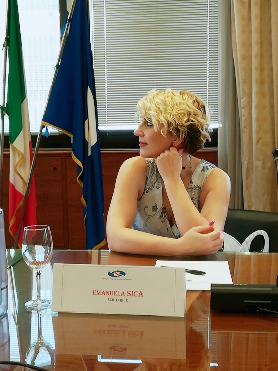 "La ragazza di Vizzini"  - Presentazione del libro presso il Consiglio Regionale della Campania