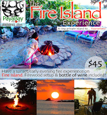 activity, fire island, fire island experience, #payabay, #payabayresort, paya bay resort, roatan