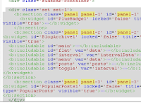Menghapus Sidebar Kanan dan Memperbesar Area Postingan Template Evo Magz