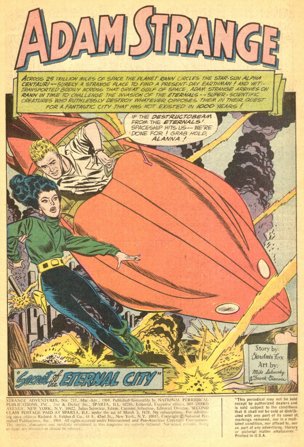 Read online Strange Adventures (1950) comic -  Issue #217 - 3