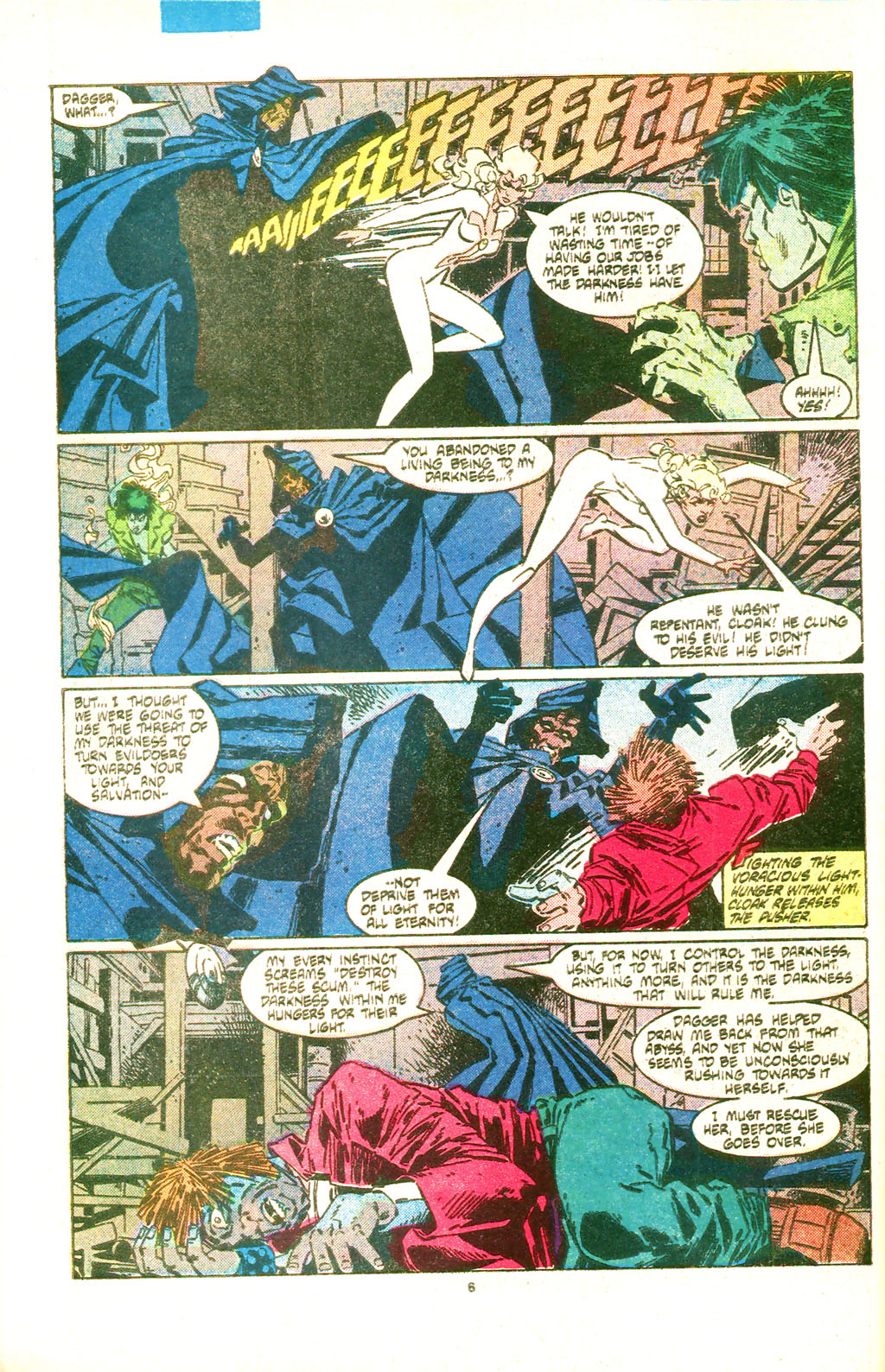 Read online Cloak and Dagger (1985) comic -  Issue #6 - 7