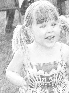 Photo Transformed to a Sketch with PhotoFunia