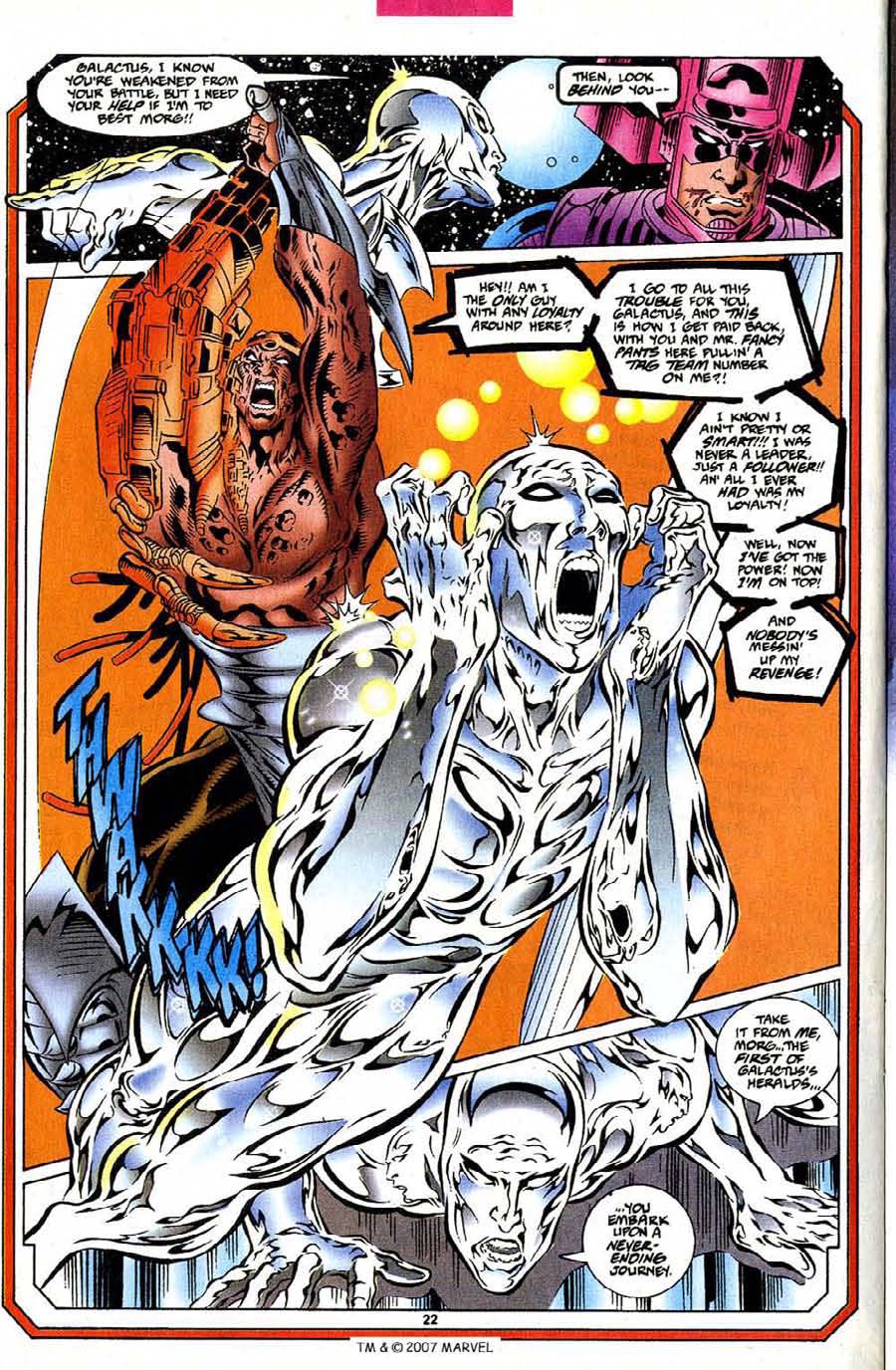 Read online Silver Surfer (1987) comic -  Issue #109 - 24