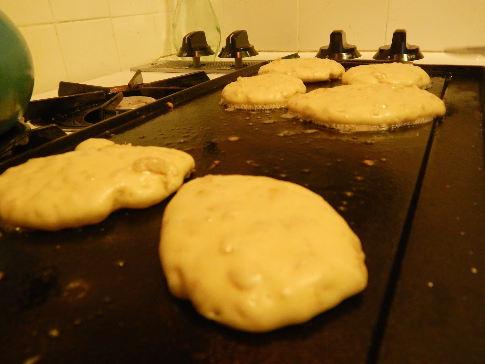 The Wandering Pea Oatmeal Griddle Cakes w/ Maple Butter