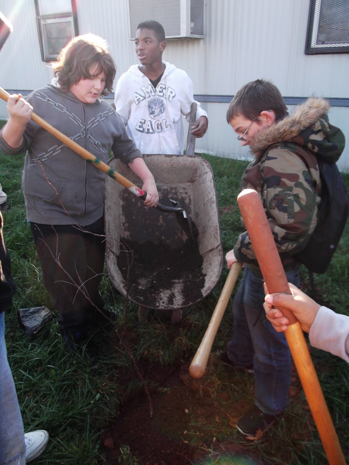 Filbert Street Garden Curtis Bay Green Team Works w/ Filbert Street