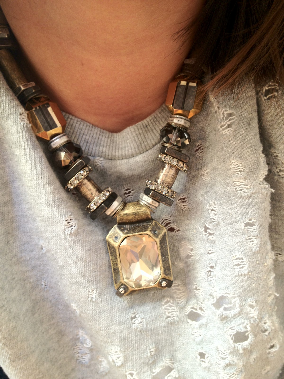 alinka: All Saints necklace..