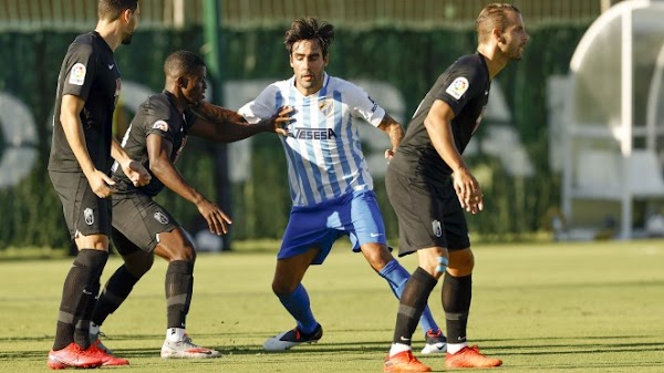 Empate sin goles en Marbella entre el Málaga y Granada (0-0)