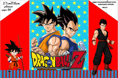 Convite Animado Dragon Ball Z