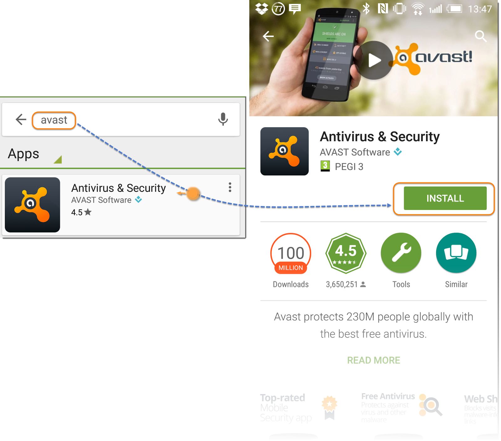 Avast Mobile Security 2017 Free Software Download
