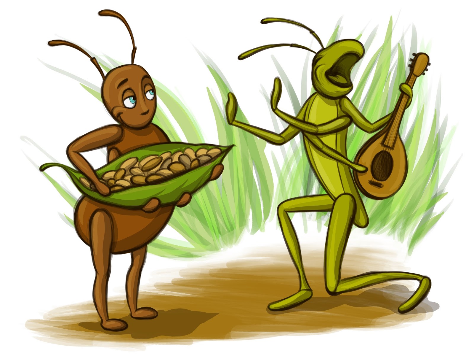 Grasshopper And Ant Story Hard Work Bring Success Grasshopper And Ant Story Hard Work Bring Success