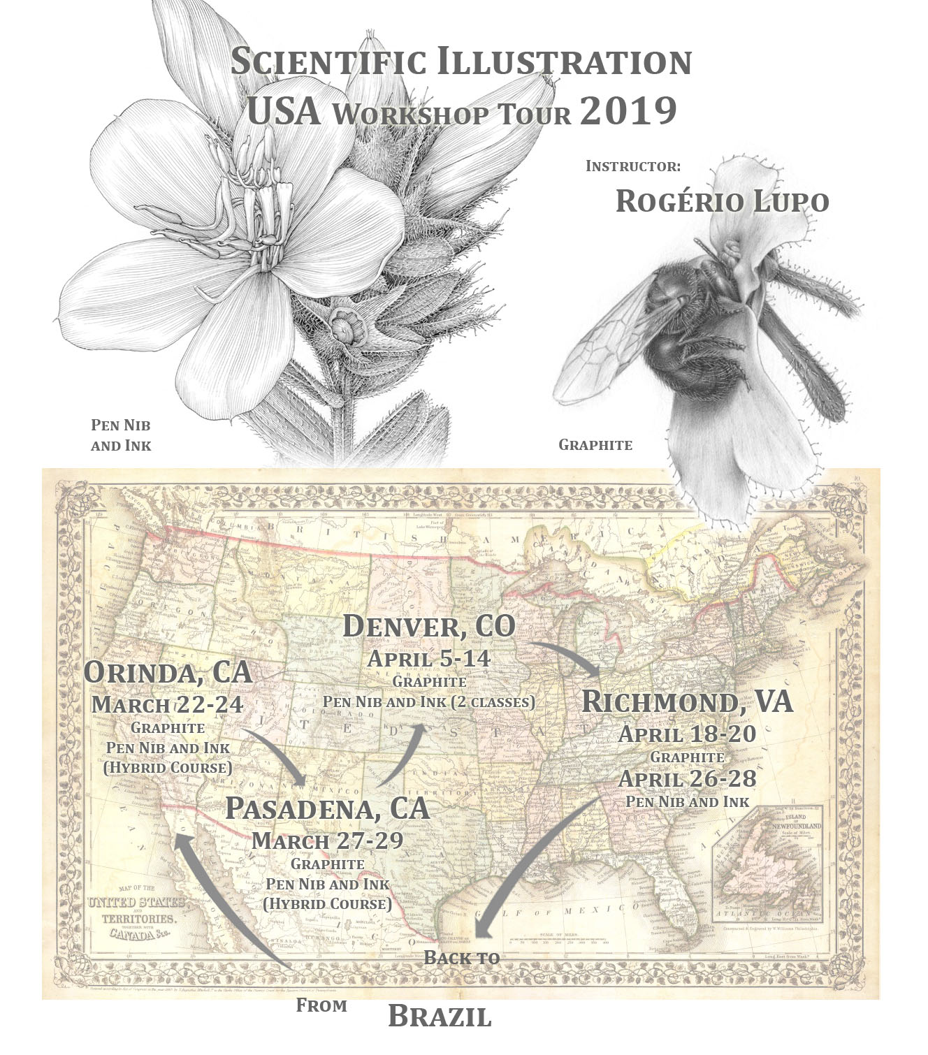 Rogério Lupo USA tour 2019