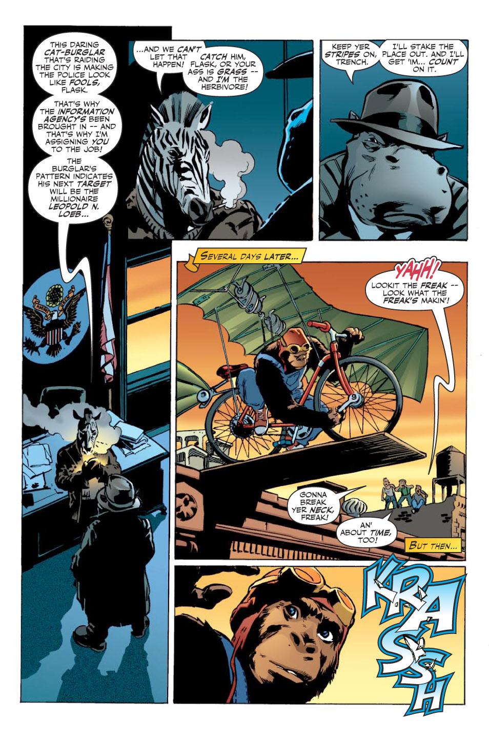 Read online Elephantmen: The Pilot comic -  Issue # Full - 9