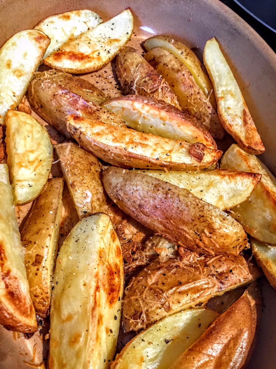 Babaduck: Parmesan Roasted New Potatoes
