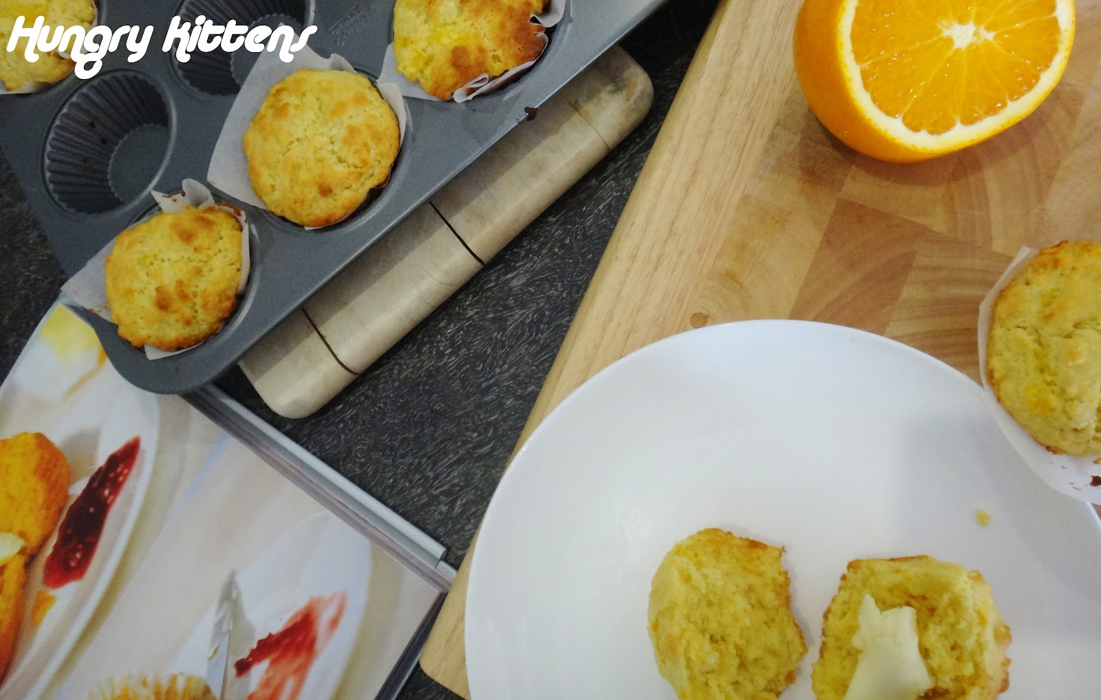 Hungry Kittens Nigella Lawson's Orange Breakfast Muffins