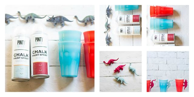 Vasos dinosaurio infantil