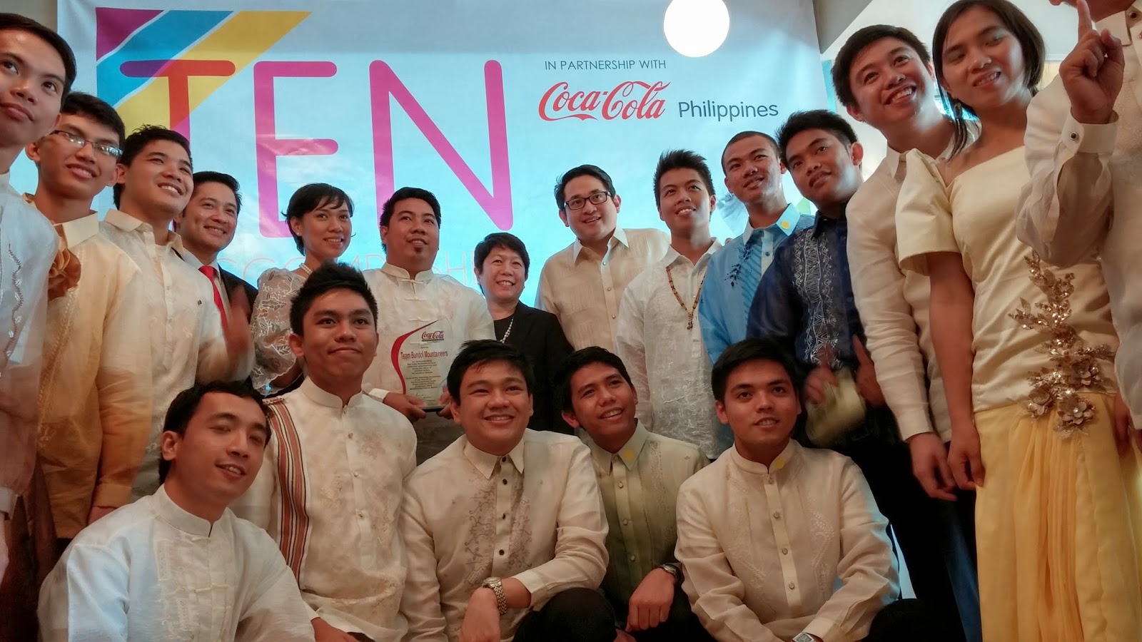 Coca Cola, TAYO Faoundation's 11th batch of Ten Accomplished Youth Organizations of the Phlippines