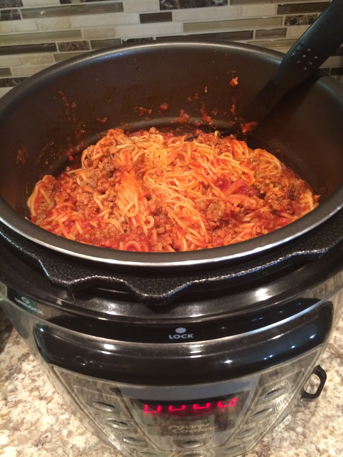 Pressure Cooker Spaghetti Chasing Saturdays