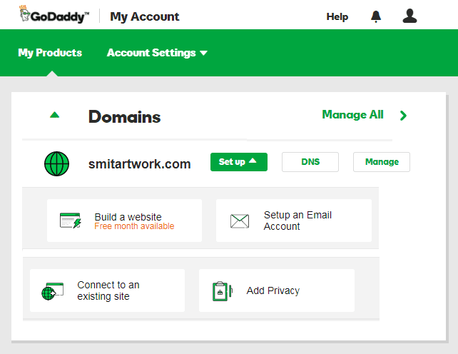 Setting up BlogSpot Custom Domain To GoDaddy-Manage Domain