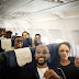  Banky W, His Wife, Adesua & Friends Jet Out To Johannesburg For After Wedding Party 