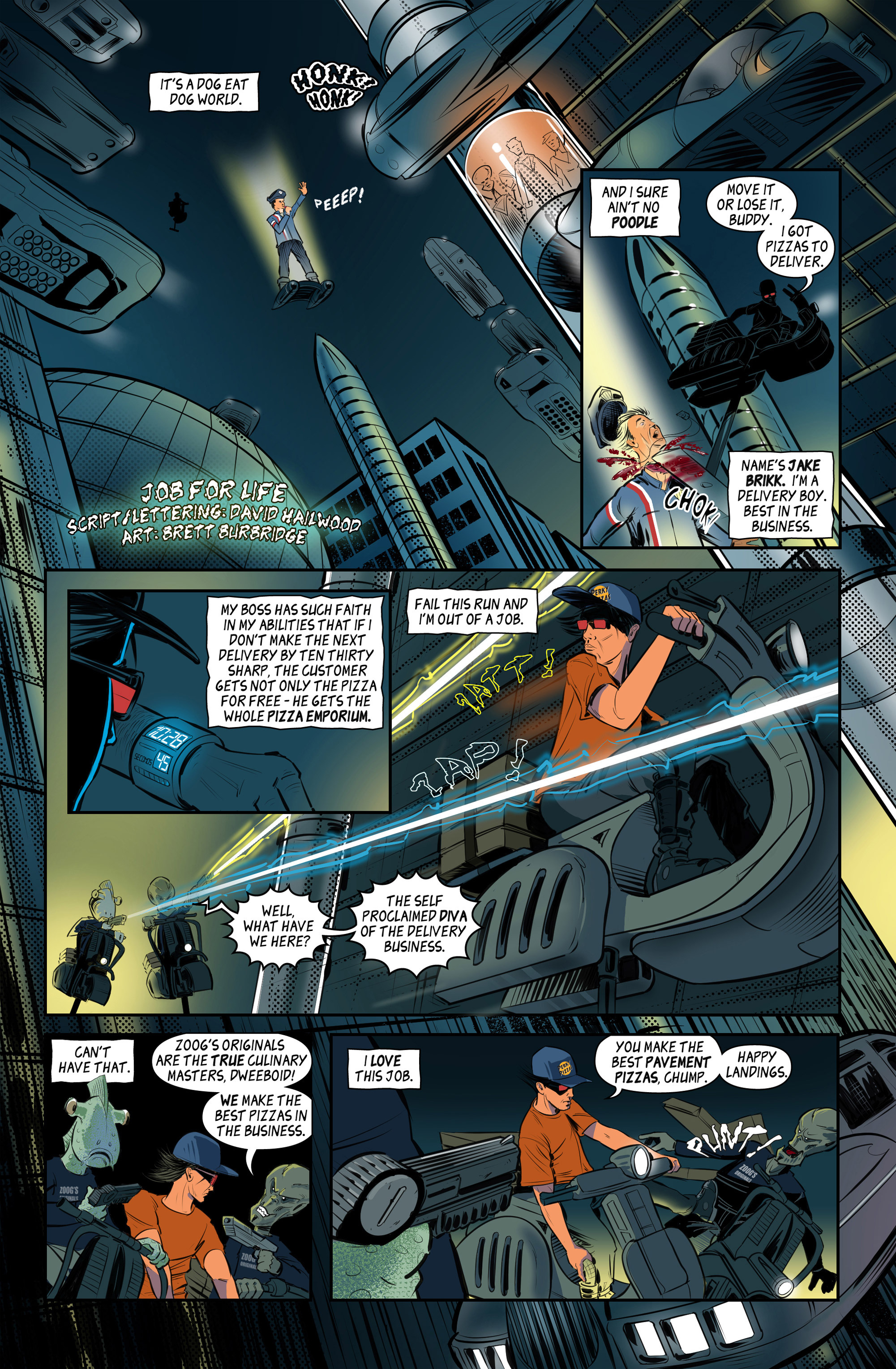 Read online 100% Biodegradable comic -  Issue #5 - 6