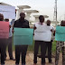 Senator Dares Commissioner Of Police, Stages Peaceful Protest At Unity Fountain - Photo