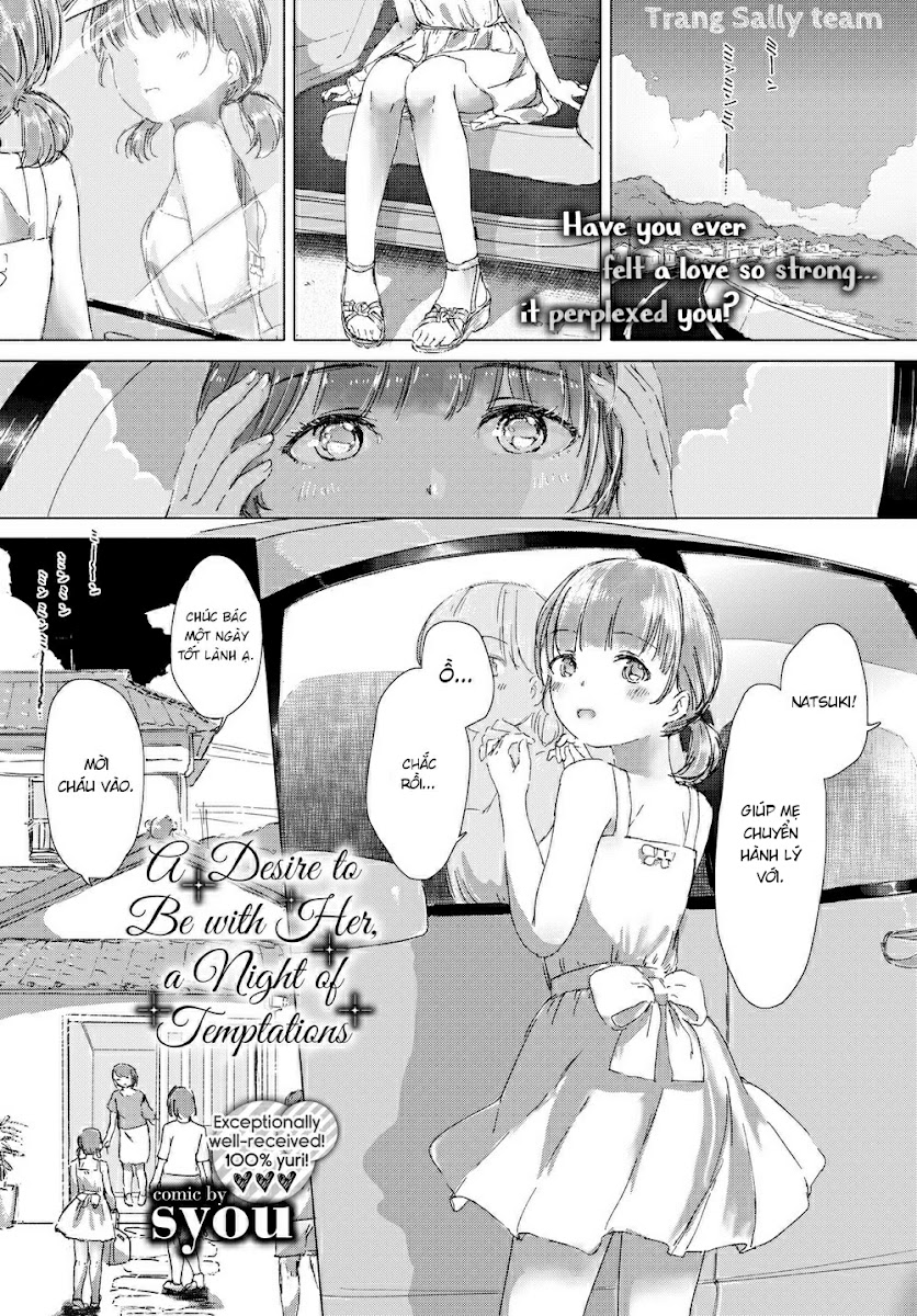 HentaiVN.net - Ảnh 2 - Tuyển tập Yuri Oneshot - Chap 117:A Desires to be with Her, a Night of Temptations