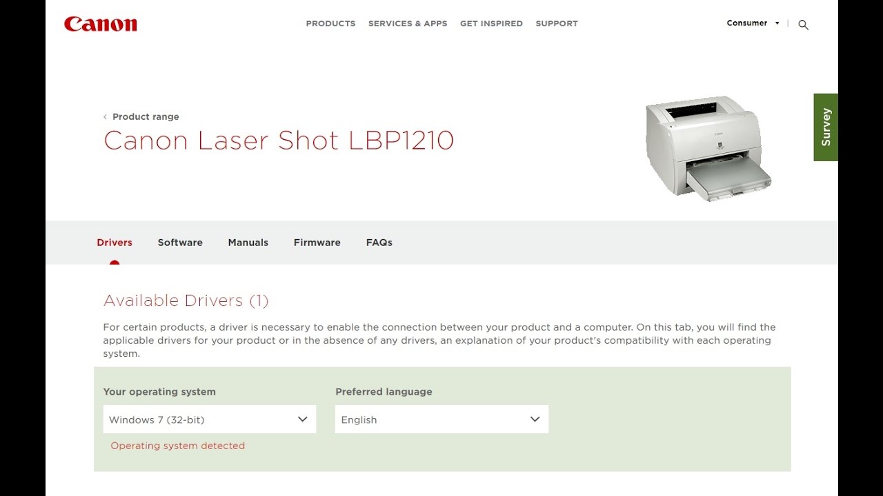 canon lbp 1210 driver 64 bit