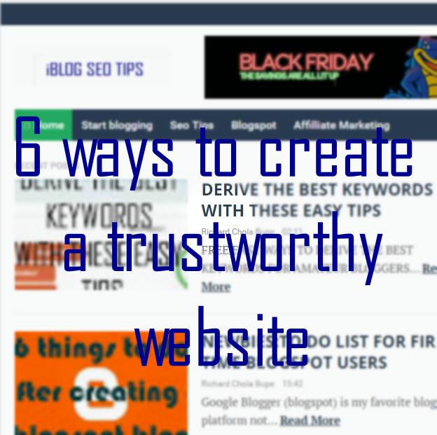 6 WAYS TO MAKE YOUR WEBSITE TRUSTWORTHY Extzedtech