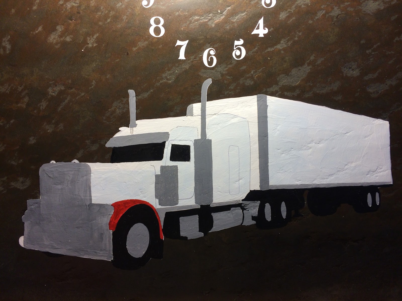 How to Paint A SemiTrailer Truck