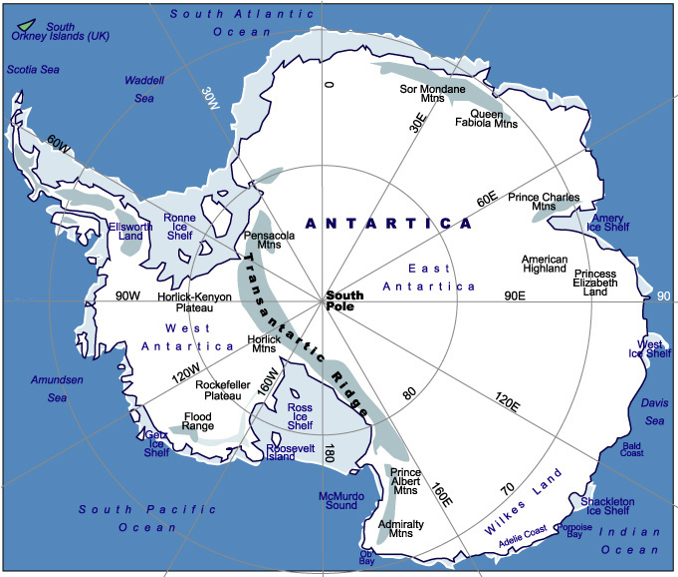 Perekonomian utama yang telah diusahakan di wilayah antartika adalah