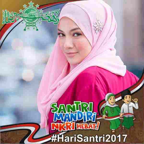 Kumpulan Bingkai Foto Profil Hari Santri Nasional Ayo