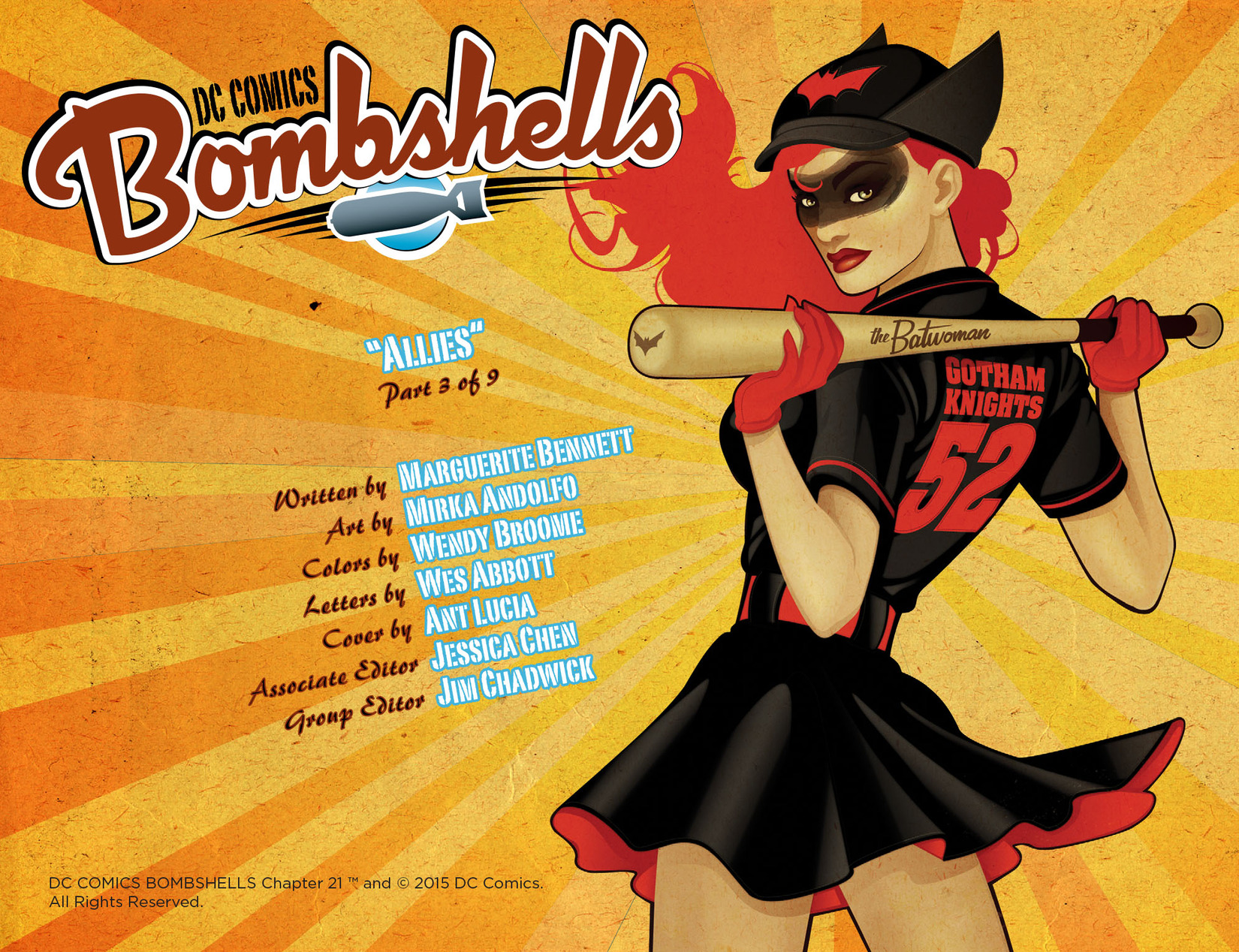 Read online DC Comics: Bombshells comic -  Issue #21 - 2