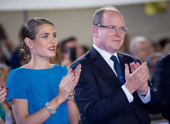 Prince Albert and Charlotte Casiraghi