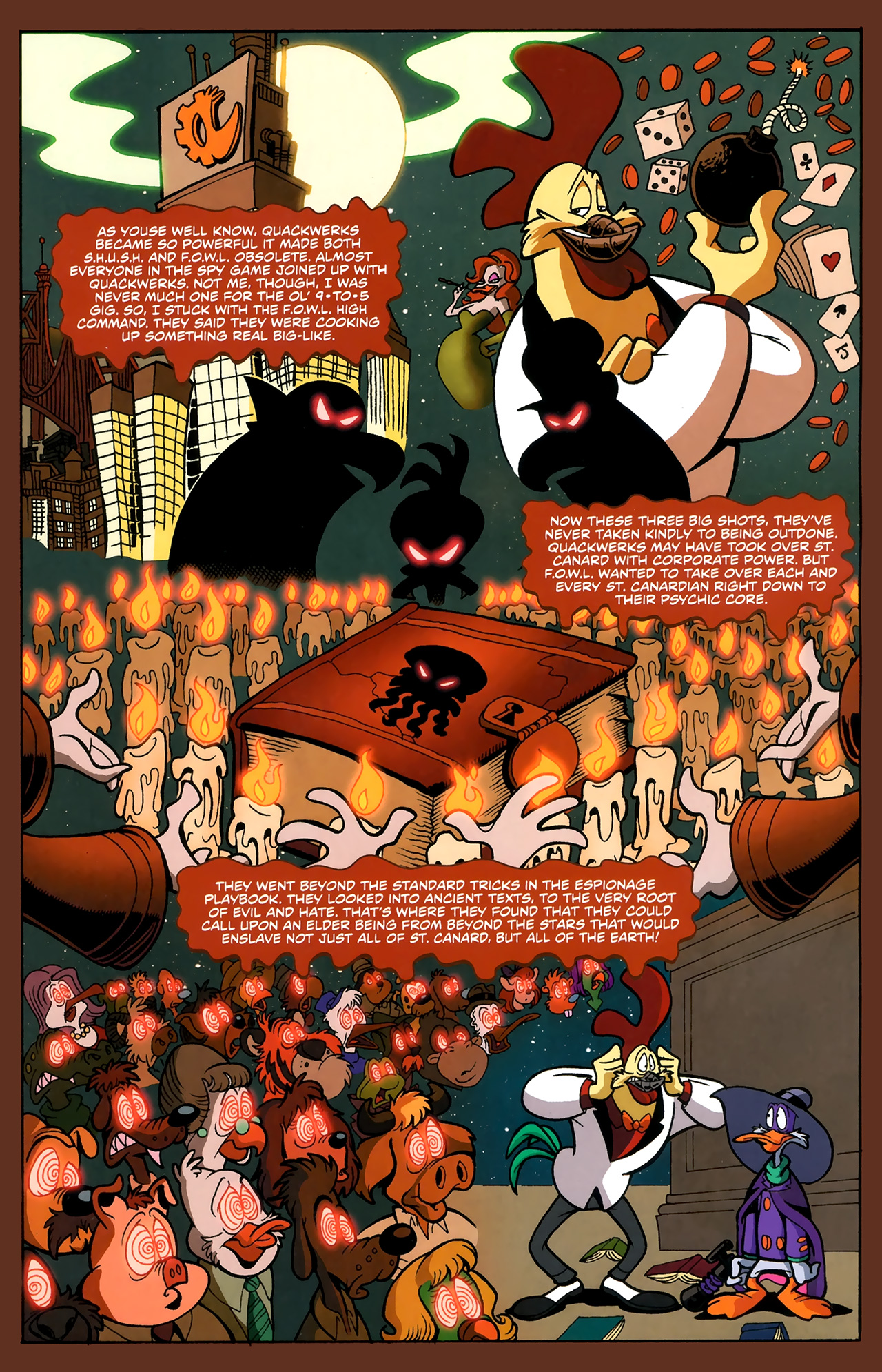Read online Darkwing Duck comic -  Issue #9 - 10