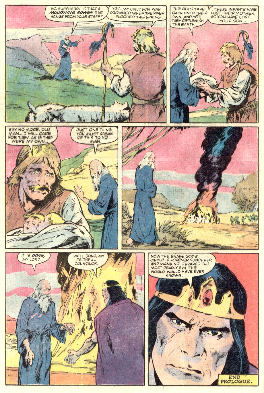 Read online Conan the Barbarian (1970) comic -  Issue # Annual 8 - 9