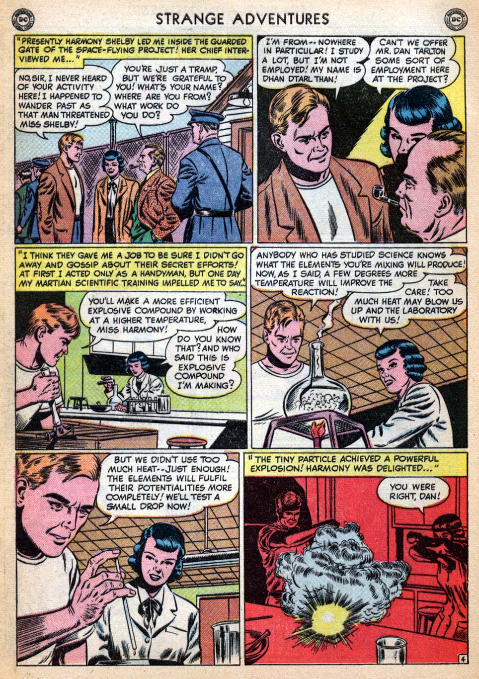 Read online Strange Adventures (1950) comic -  Issue #6 - 6