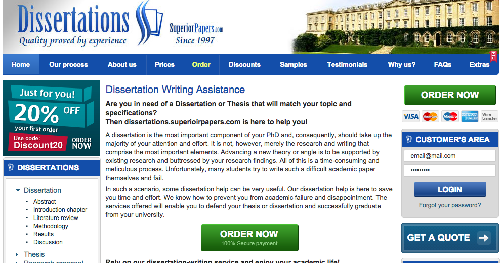 Dissertation services review
