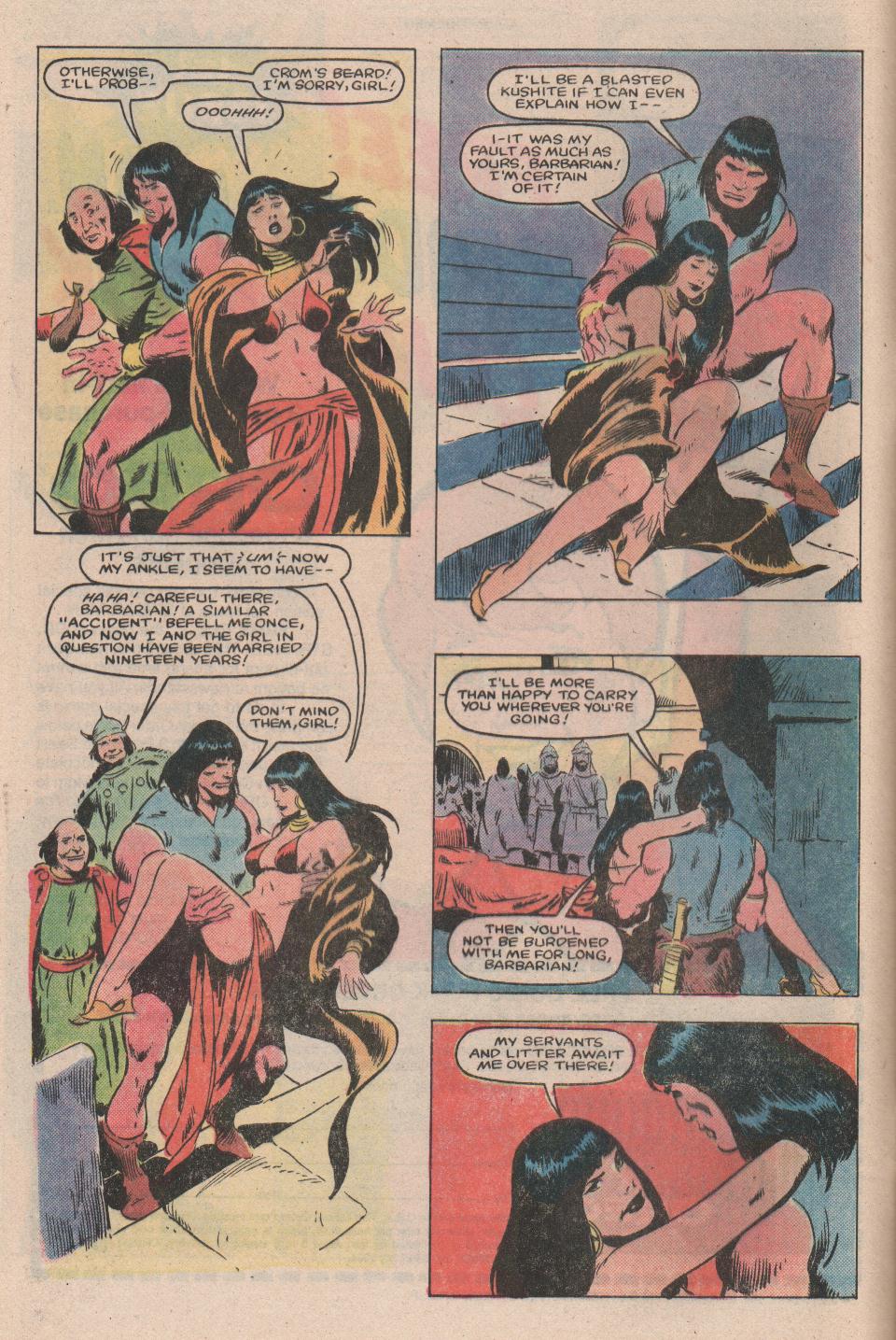 Read online Conan the Barbarian (1970) comic -  Issue #159 - 6