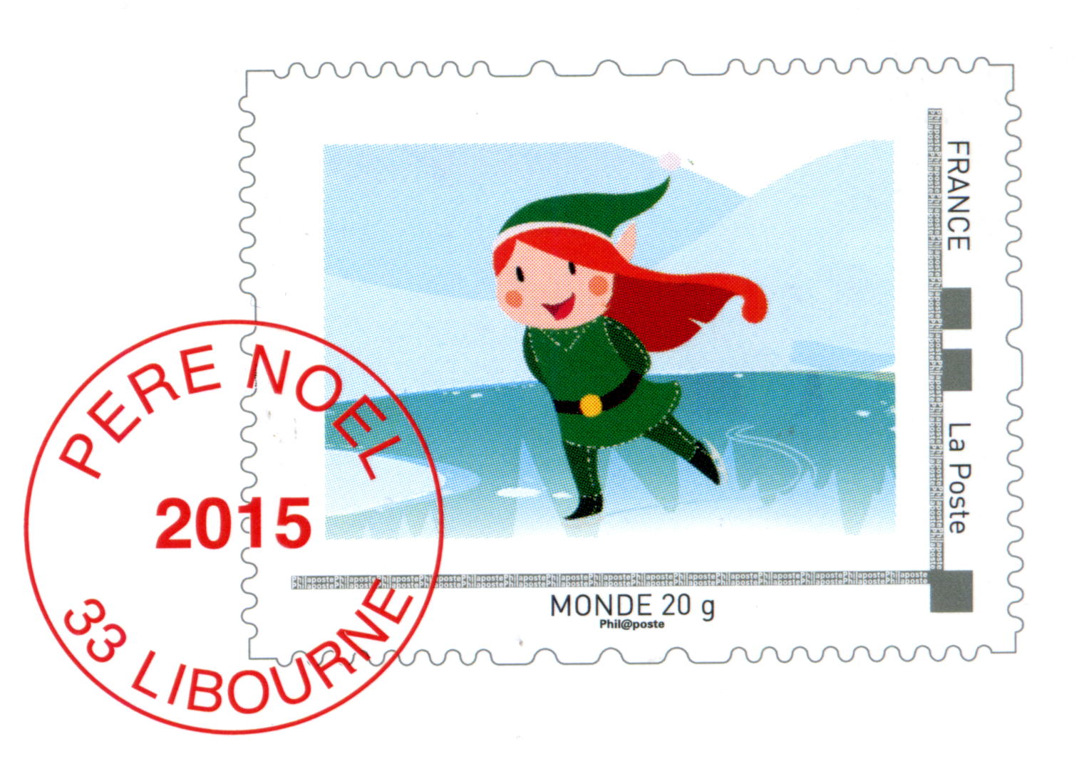 Blog Philatélie Cartophilie de Michel Le Père Noël 2015 de La Poste