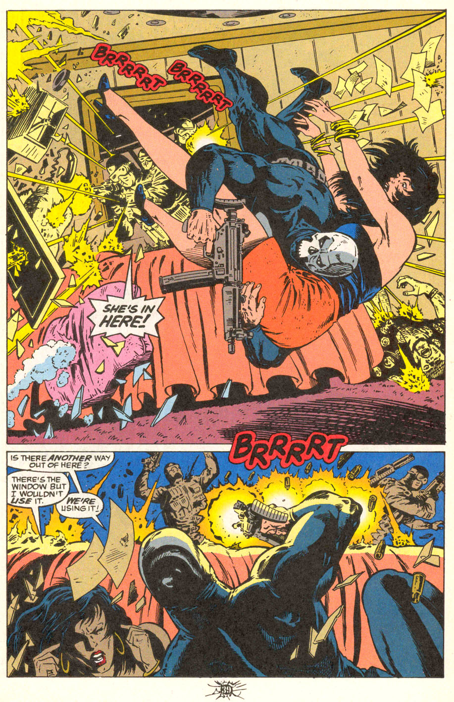Read online The Punisher (1987) comic - Issue #100 - The Cage - 34