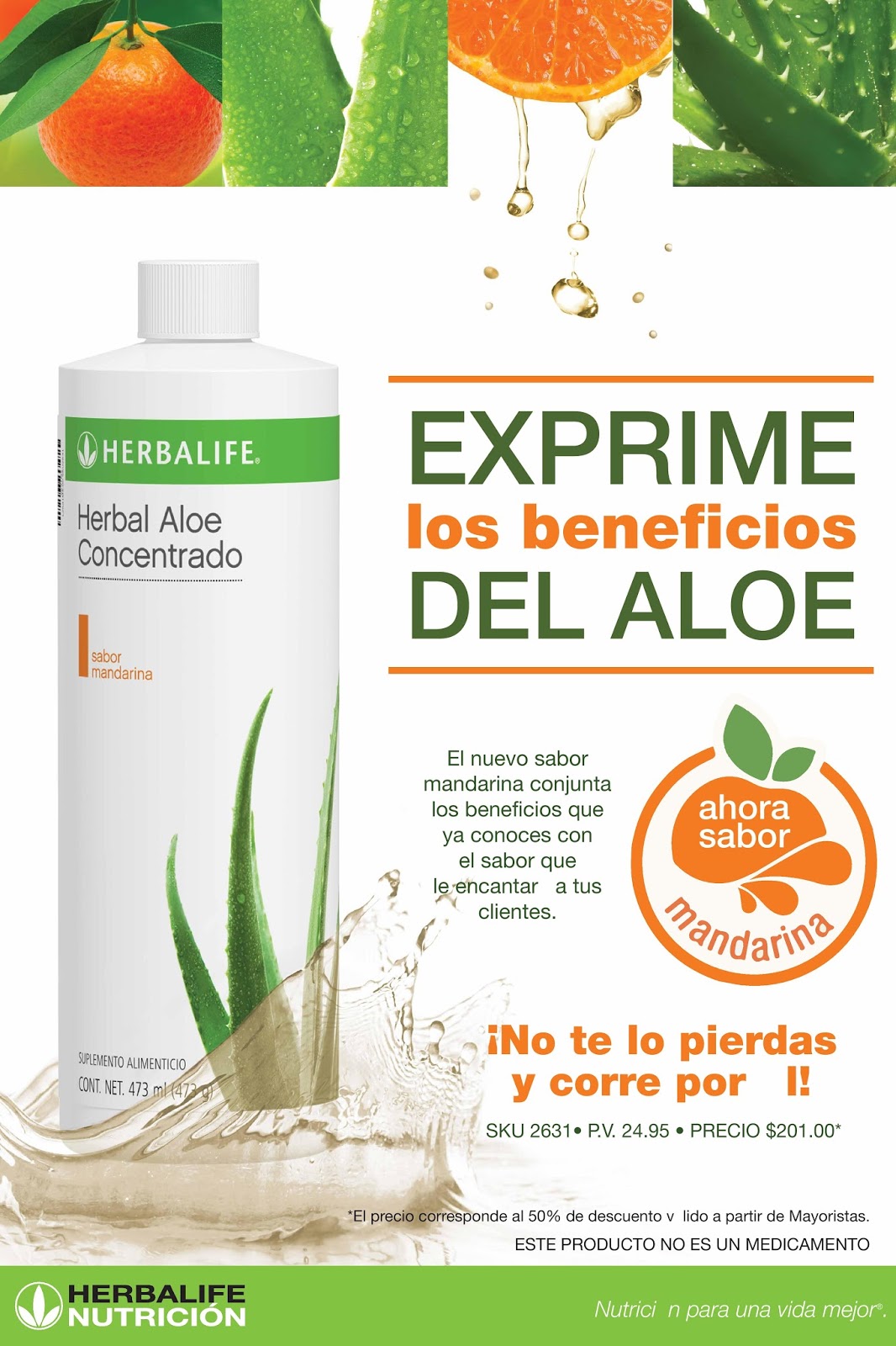 Blog de Said Nuevo Aloe sabor Mandarina