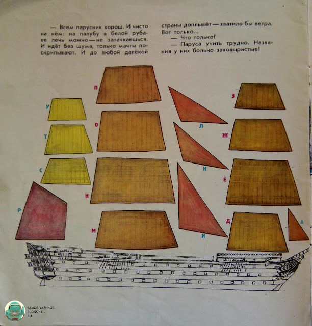 Советские детские книги. Святослав Сахарнов Плывут по морям корабли художник Беньяминсон, Кыштымов 1976.
