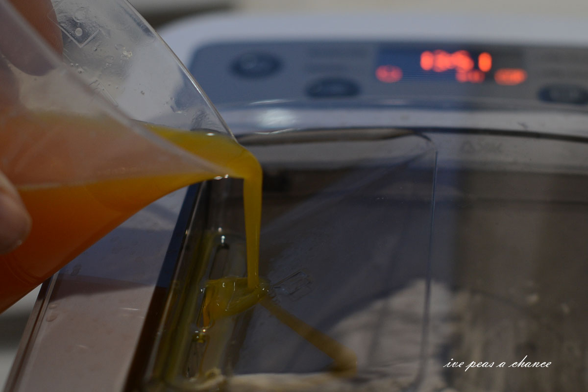 Give Peas a Chance Chinese Egg Noodles (Philips Pasta Maker)