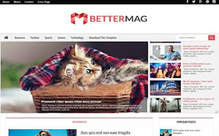 Better Mag Blogger Template Better Mag Blogger Template