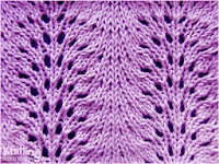Feather and Fan - Classic lace knitting